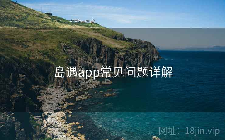 岛遇app常见问题详解