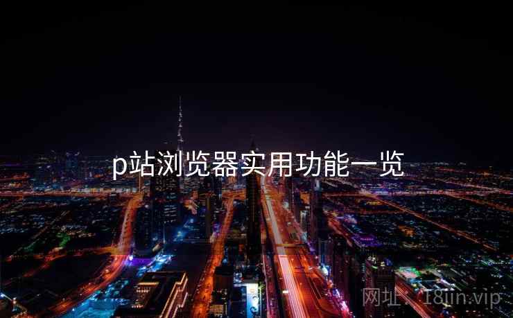 p站浏览器实用功能一览
