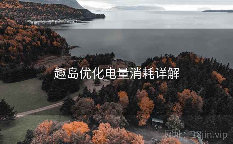 趣岛优化电量消耗详解